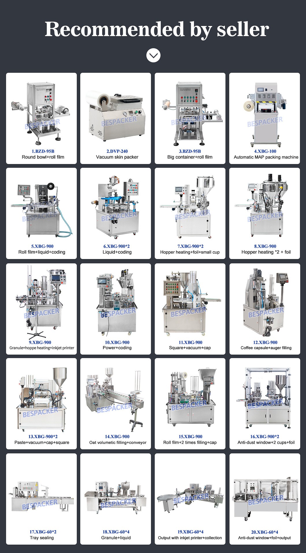 Bespacker machine Manufacturers Bespacker machine Manufacturers